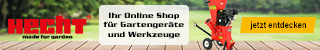 Hecht garten Werbung